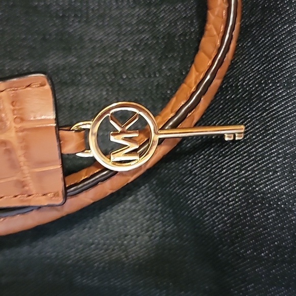 Michael Kors Hamilton Pick Stich Demin Tote with Dust Cover - Picture 6 of 7